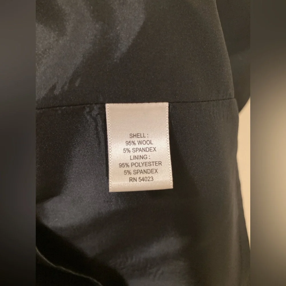 Banana Republic Classic Black Midi Dress Size 6 - Picture 15 of 16